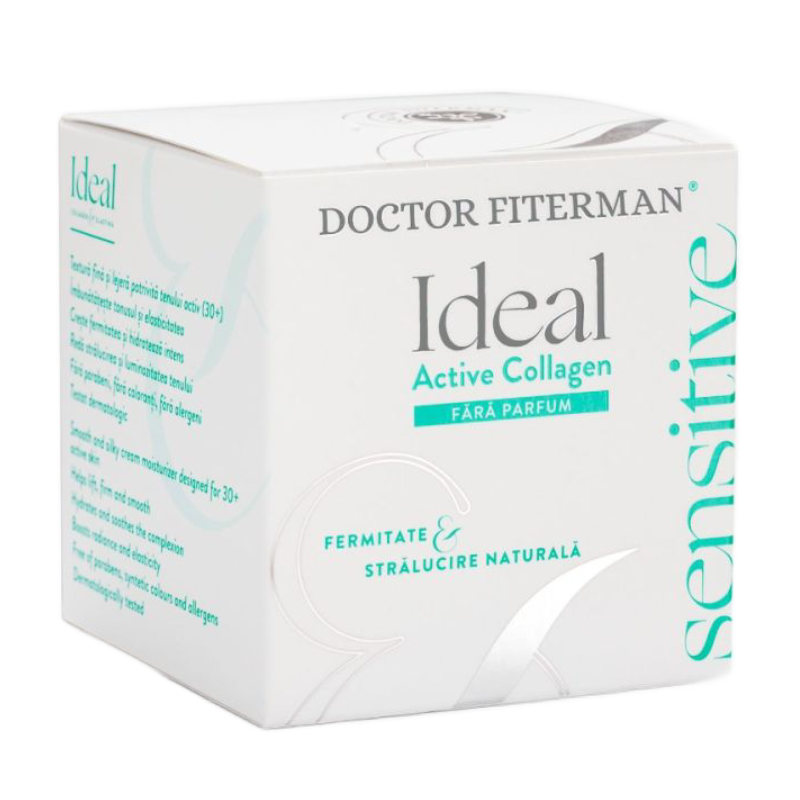 Crema de zi 30+ Ideal Sensitive Active Collagen, 50 ml, Doctor Fiterman