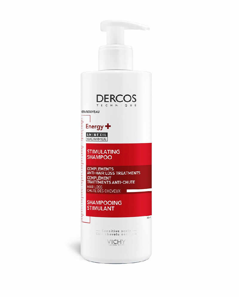 VICHY Dercos Șampon Energizant Energy+ împotriva căderii părului cu Aminexil 400 ml