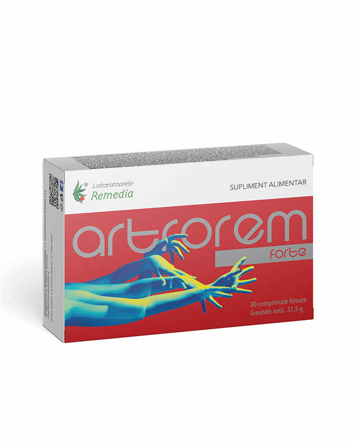 Artrorem Forte, 30 comprimate, Laboratoarele Remedia