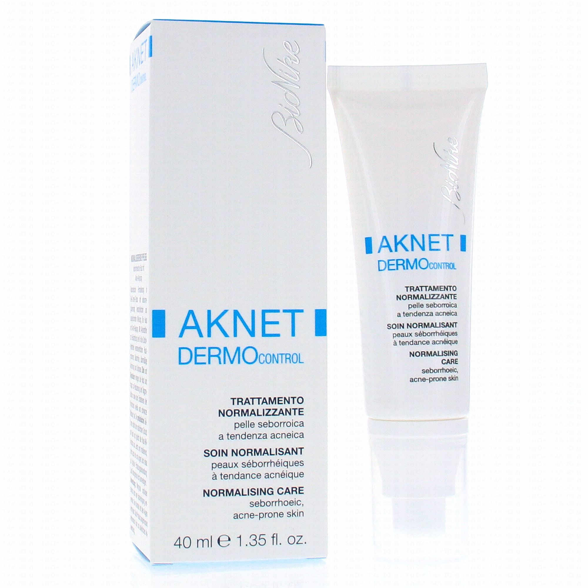 Bionike Aknet Hydra Plus Tratament reparator pentru pielea seboreica si predispusa la acnee 40 ml
