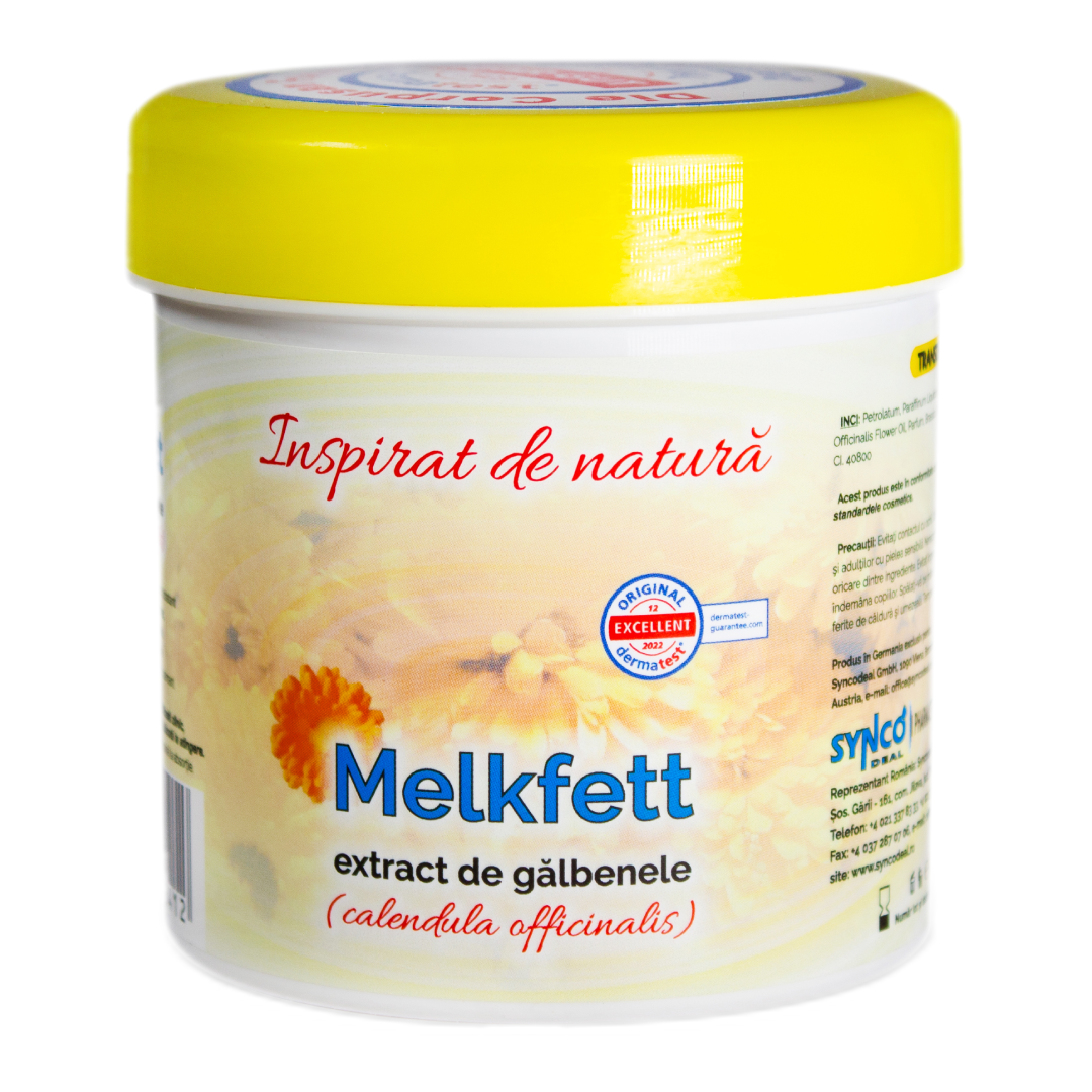 Crema cu extract de galbenele, 250 ml, Melkfett