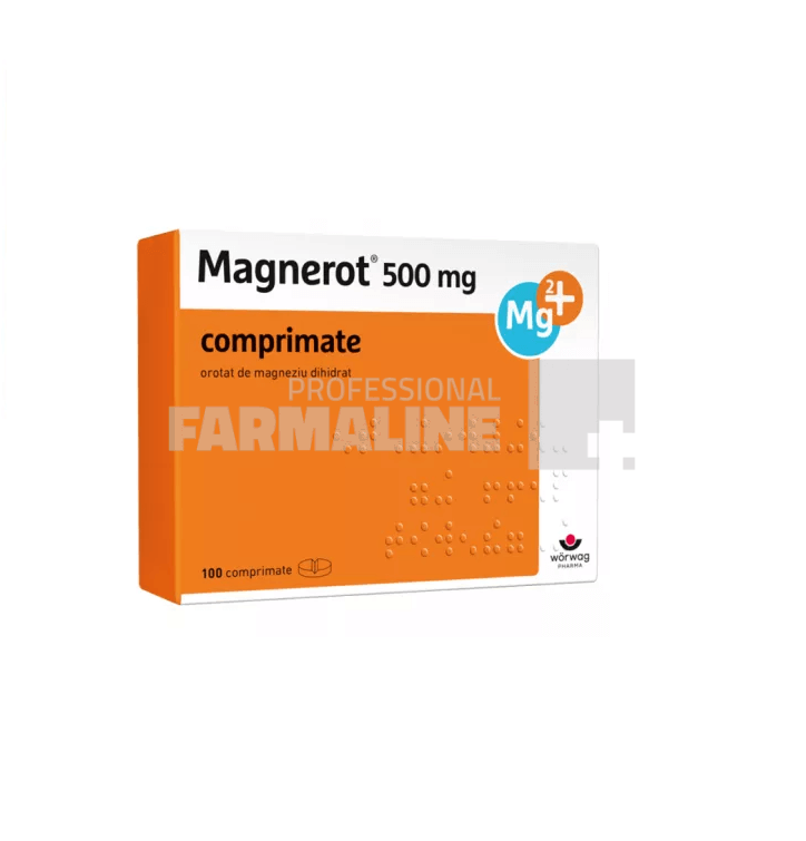 MAGNEROT 500 mg X 100 COMPR. 500mg WORWAG PHARMA GMBH &
