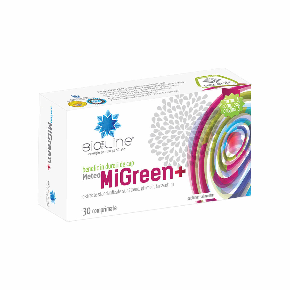 Meteo MiGreen, 30 comprimate, BioSunLine