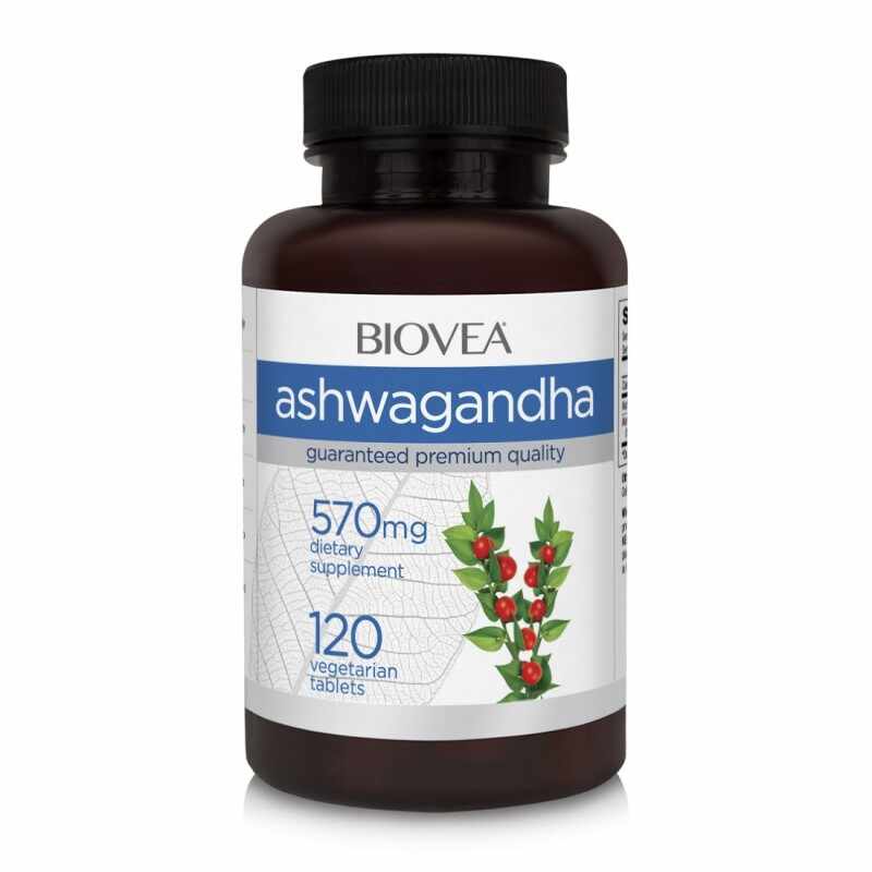 Biovea Ashwagandha Extract 500 mg 120 Comprimate