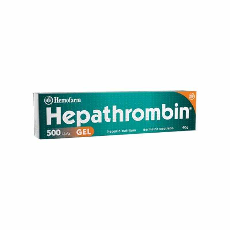HEPATHROMBIN 50000UI GEL 40G HEMOFARM
