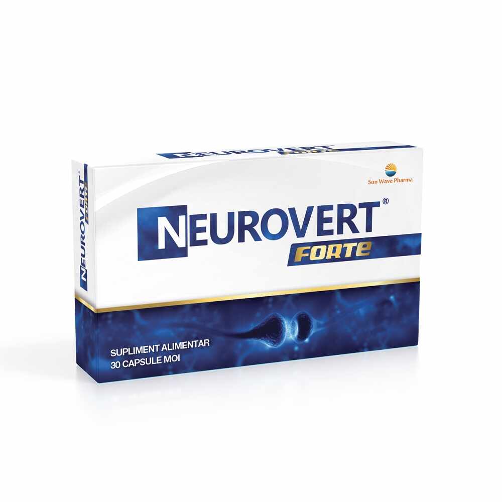 Neurovert forte , 30 capsule, Sun Wave Pharma