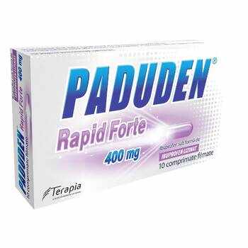 Paduden Rapid Forte 400 mg ,10 cpr 
