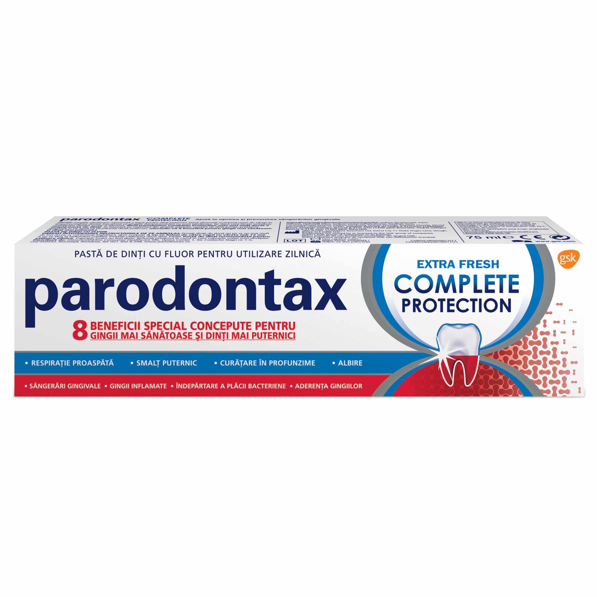 Parodontax Pasta de Dinti Complete Protection Extra Fresh 75 ml