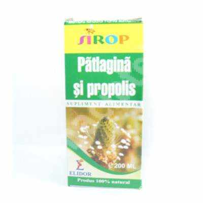 SIROP PATLAGINA +PROPOLIS 200ML