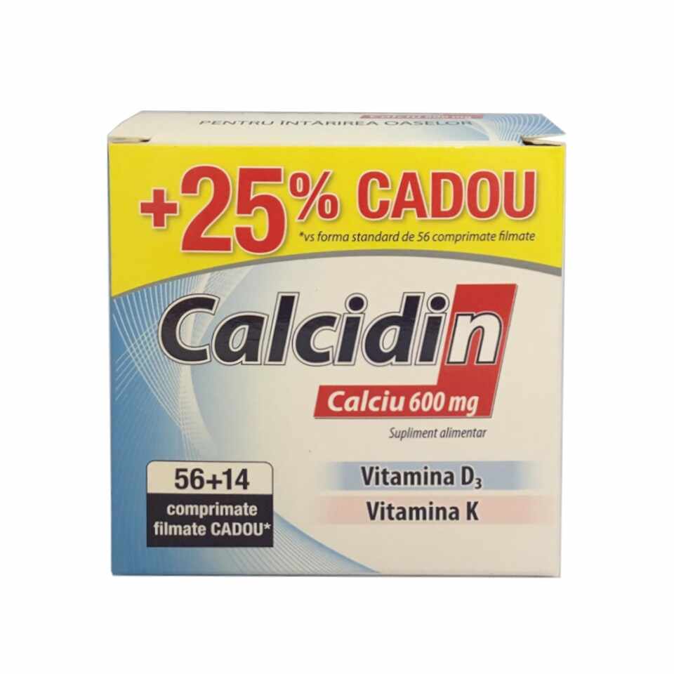 ZDROVIT CALCIDIN X 56CPR+14 CPR CADOU