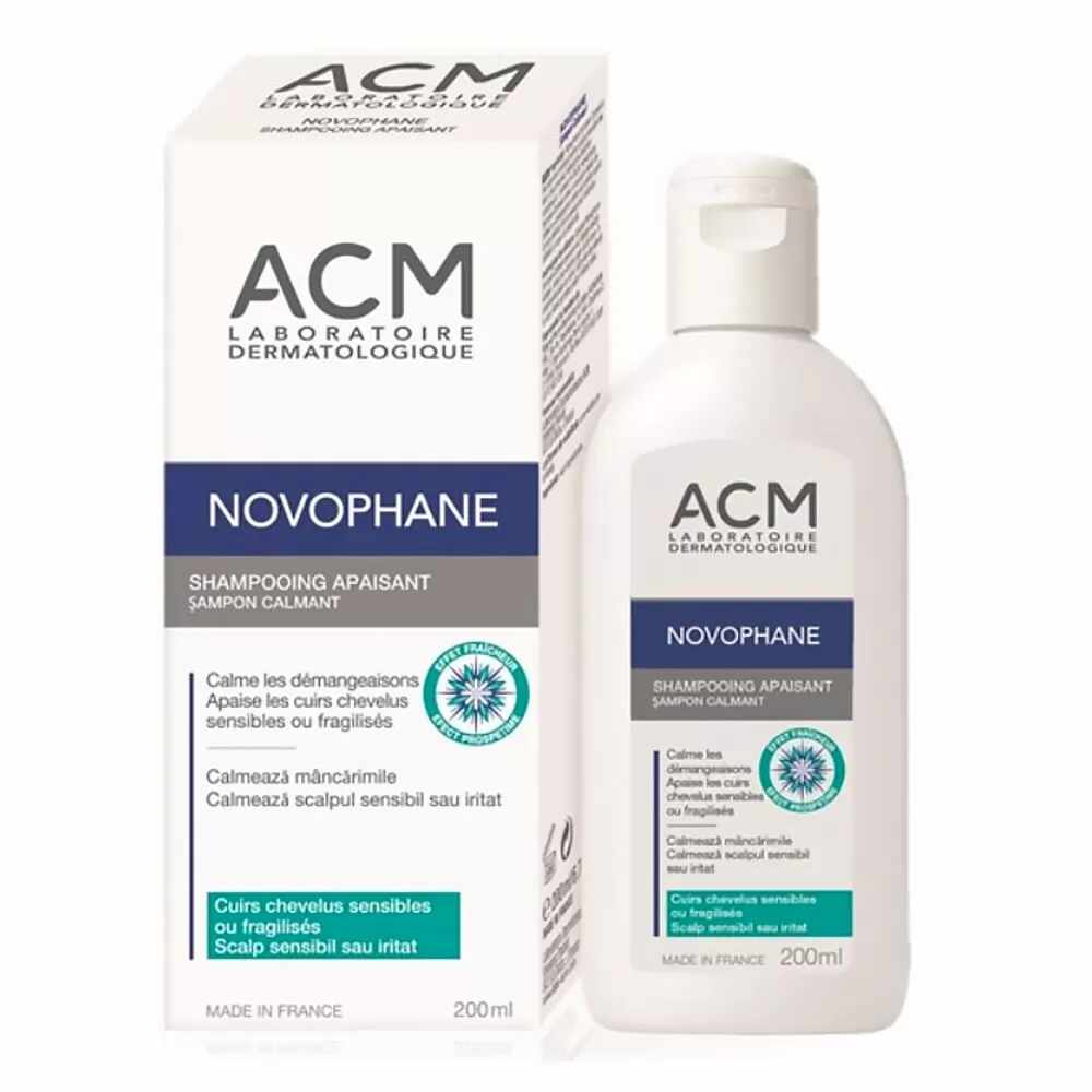 ACM Novophane Sampon Calmant pentru Scalp Sensibil si Iritat, 200ml