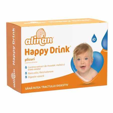 Alinan Happy Drink 20 Plicuri 3 gr