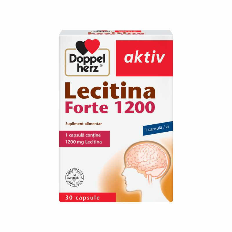 Doppelherz aktiv Lecitina Forte 1200, 30 capsule