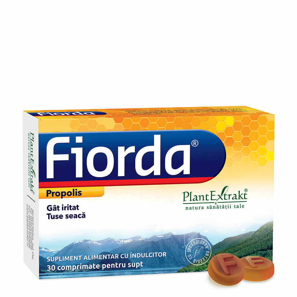 Fiorda Cu Aroma De Propolis , 30 Comprimate