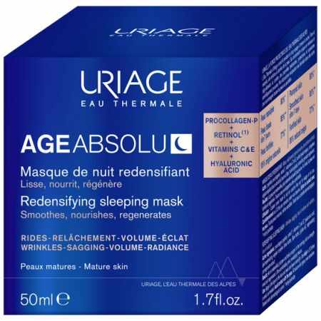 URIAGE Masca regeneranta de noapte Pro Colagen Age Absolu, 50 ml 54180449