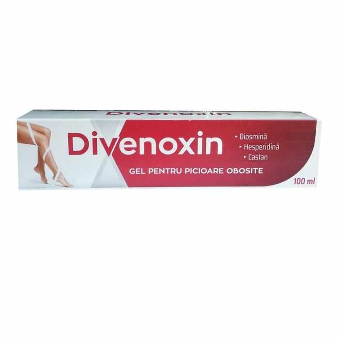Zdrovit Divenoxin Gel Pentru Picioare Obosite 100Ml