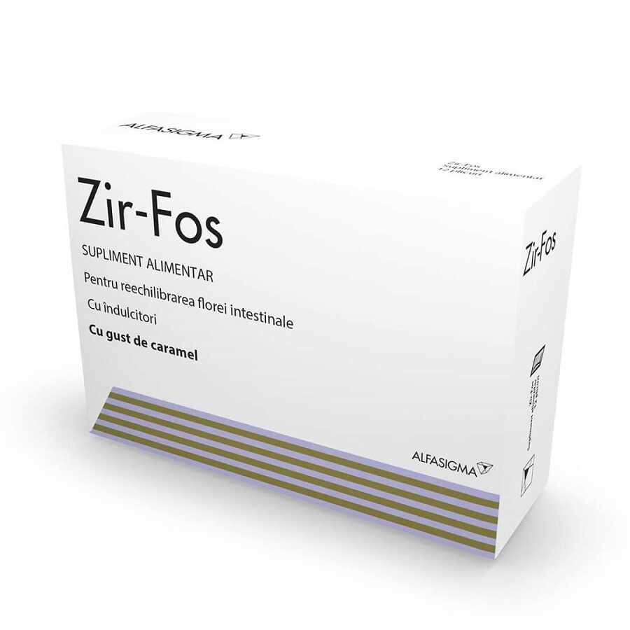 Zir Fos 250 mg, 12 plicuri