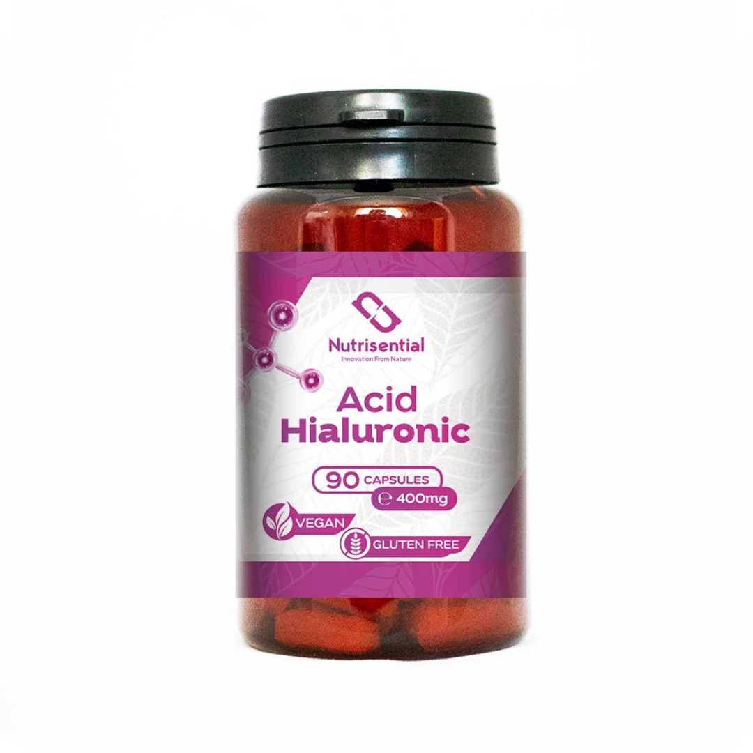 Acid Hialuronic, Vegan, 300mg, 90 capsule, Nutrisential