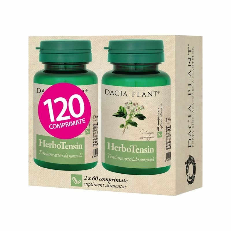 DACIA PLANT Herbotensin, 60 comprimate. 1+1 cadou