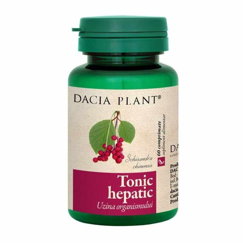 DACIA PLANT Tonic hepatic, 60 comprimate