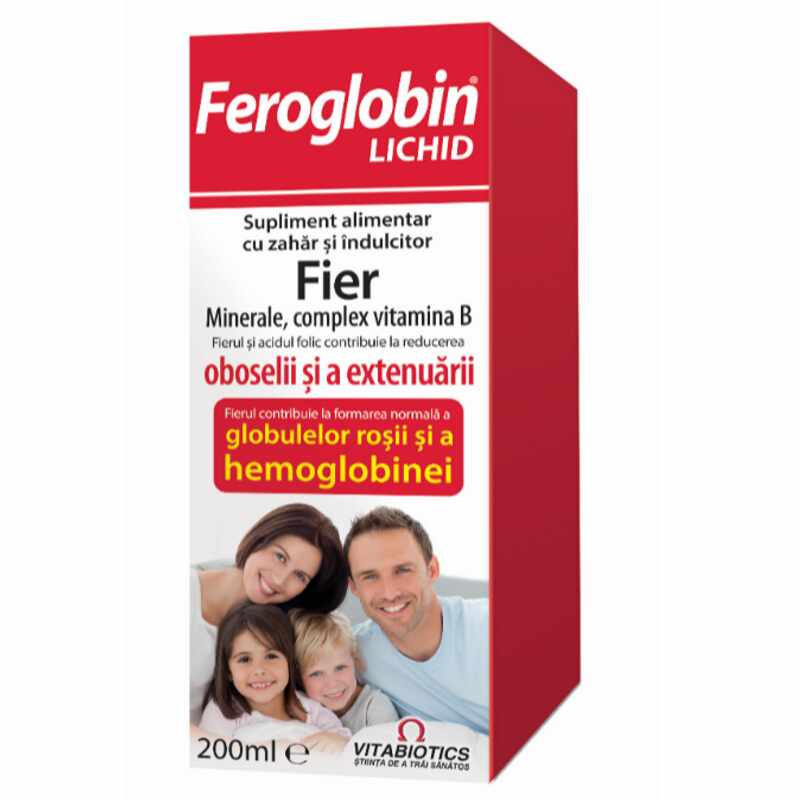 Feroglobin sirop, 200 ml