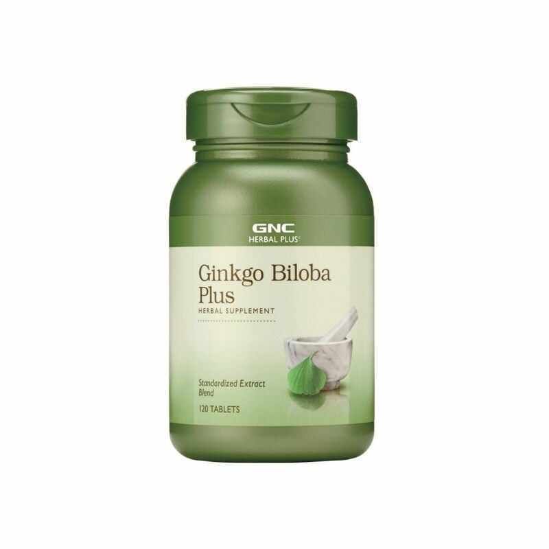 GNC Ginko Biloba Plus, 120 tablete
