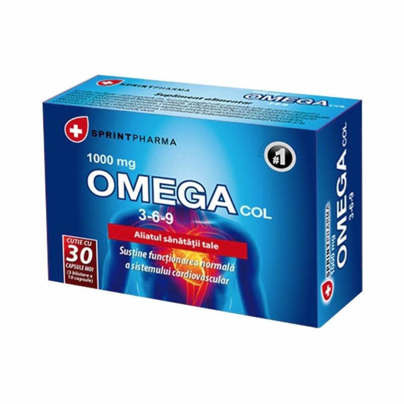 Omegacol 3,6,9, 30 capsule
