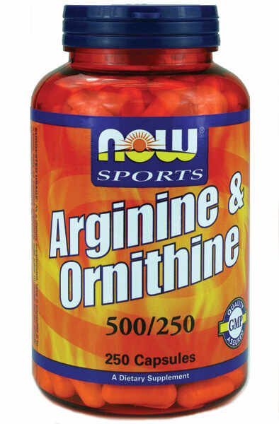 Now Arginine Ornithine 100 vcaps