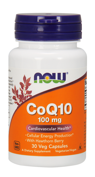 Now CoQ10 100 mg 30 veg caps