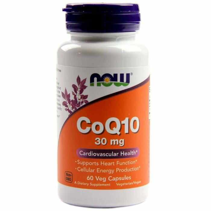 Now CoQ10 30 mg 60 veg caps