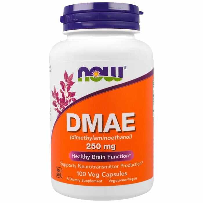NOW DMAE 250 mg 100 veg caps