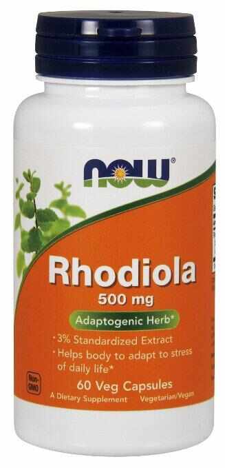 Now Rhodiola Rosea 60 veg caps