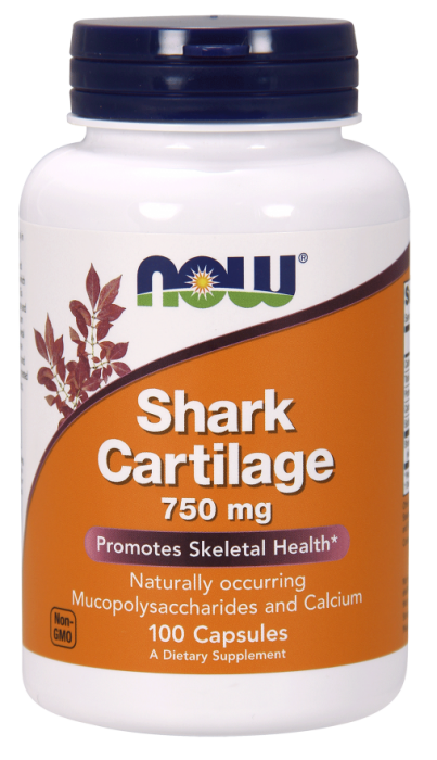 Now Shark Cartilage 750 mg 100 caps