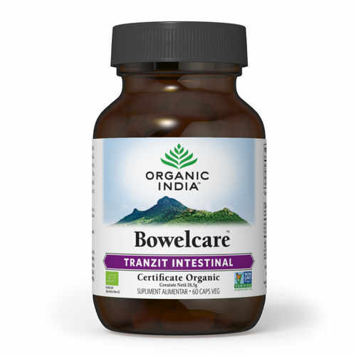 Bowelcare Tranzit Intestinal, Combate Balonarea 60 cps | Organic India