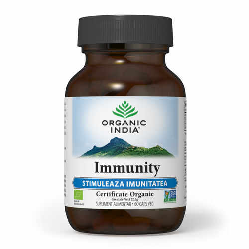 Immunity Imunomodulator Natural 60 cps | Organic India