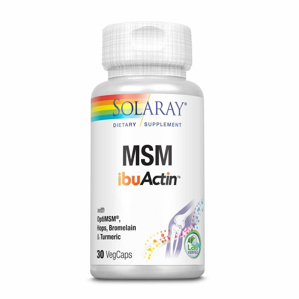 MSM IbuActin, 30 capsule vegetale, Secom