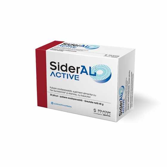 Sideral Active, 30 plicuri, Solacium Pharma