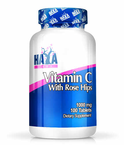 Haya Labs Vitamin C with Rose Hips 1000 mg 100 tab