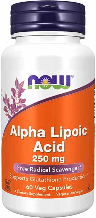 Now Alpha Lipoic Acid 250 mg 60 vcaps