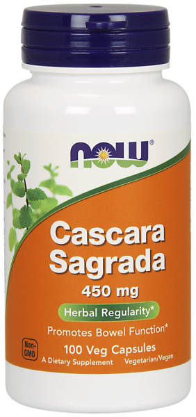 Now Cascara Sagrada 450 mg 100 veg caps