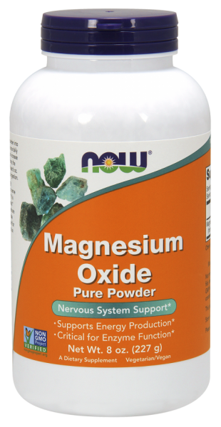 Now Magnesium Oxide Pure Powder 227 g