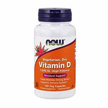 Now Vitamin D 1000 IU 120 veg caps