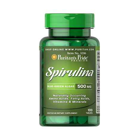 Puritan s Pride Spirulina 500 mg 100 tablete