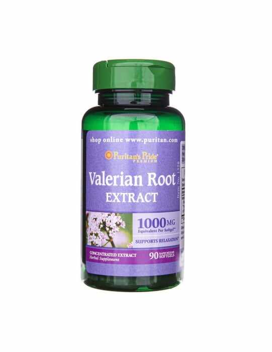 Puritan s Pride Valerian Root 1000mg 90 softgels