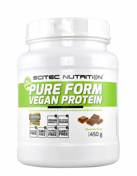 Scitec Pure Form Vegan Protein 450 g