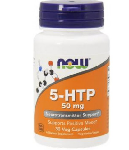 Now 5-HTP 50 mg 30 caps