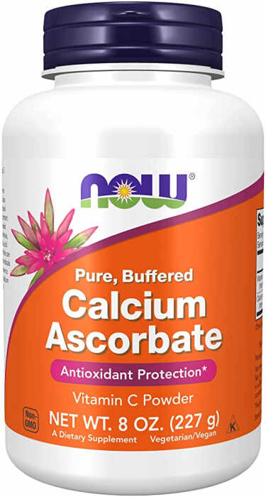 Now Calcium Ascorbate Pure Buffered Powder 227 grams