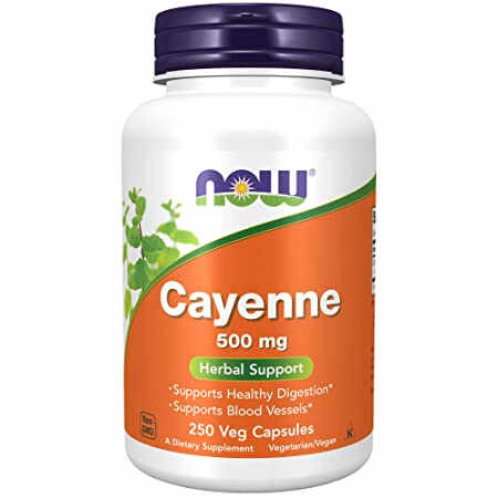 Now Cayenne 500mg 250 vcaps