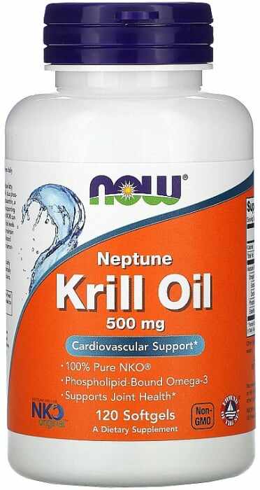 Now Krill Oil 500mg 120 softgels