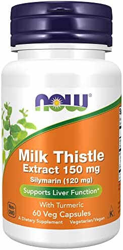 Now Milk Thistle 150 mg 60 vcaps